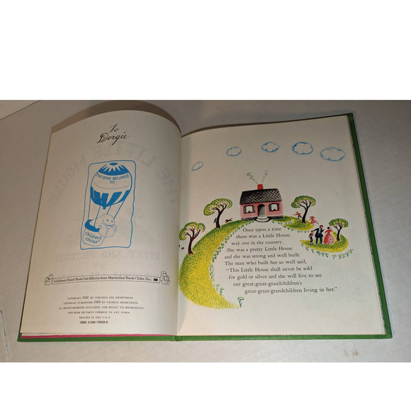 1969 The Little House A Caldecott Award Book Virginia Lee Burton HC Children's - Picture 3 of 7